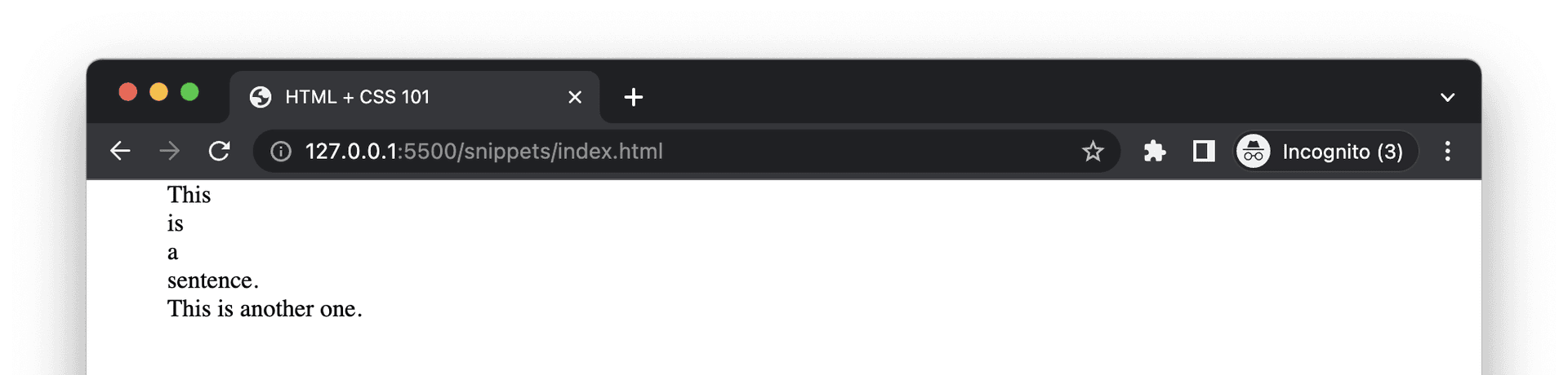 Block and Inline